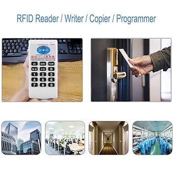Don Amazon.com: Handheld 125Khz RFID Copier Reader Writer 13.56